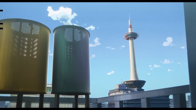 Farewell at Kyoto Tower